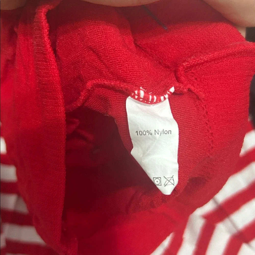 Nylon tights stripes valentines Christmas dr. Seuss Girls 2T ? Fit